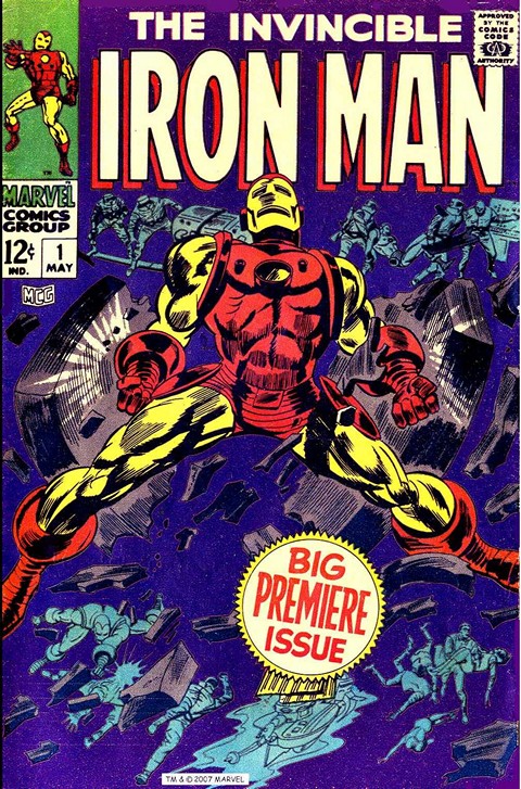 Invincible Iron Man #55 FRIDGE MAGNET comic book 